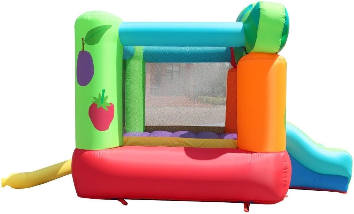 Caterpillar bounce house side view
